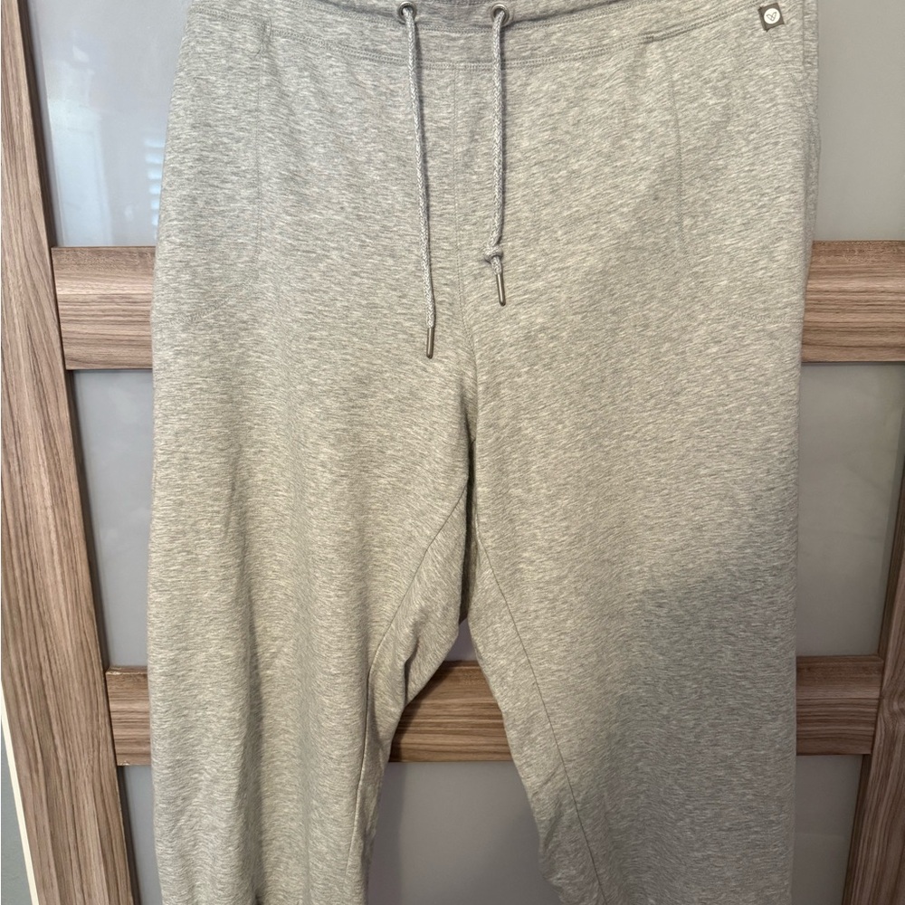 Livi Active Gray Track Pants Relaxed Fit Joggers